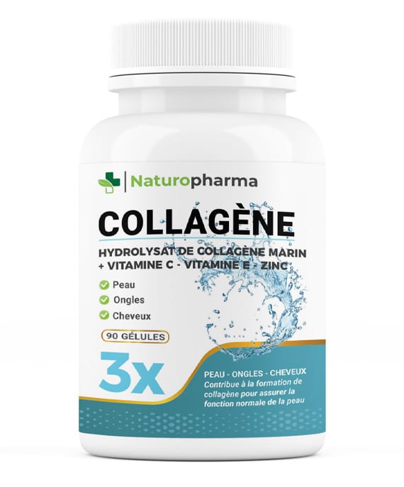 Collagène Marin - Formule enrichie en vitamines et antioxydants pour une peau éclatante, des cheveux forts et des articulations souples